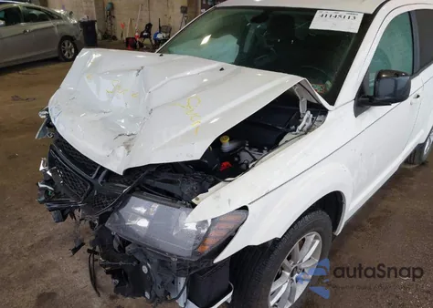 2019 Dodge Journey Se из США, поврежденный, VIN 3C4PDCBB1KT853340